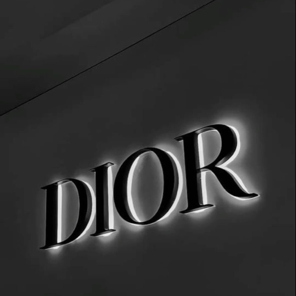 DIOR packaging textile bag
